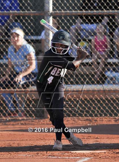 Thumbnail 1 in Queen Creek vs Basha (Desert Mountain Softball Invitational) photogallery.