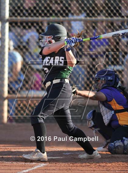 Thumbnail 2 in Queen Creek vs Basha (Desert Mountain Softball Invitational) photogallery.
