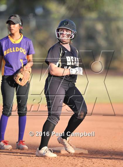 Thumbnail 3 in Queen Creek vs Basha (Desert Mountain Softball Invitational) photogallery.