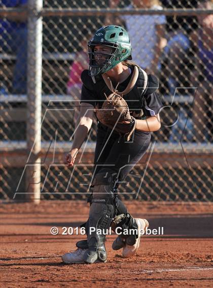 Thumbnail 2 in Queen Creek vs Basha (Desert Mountain Softball Invitational) photogallery.