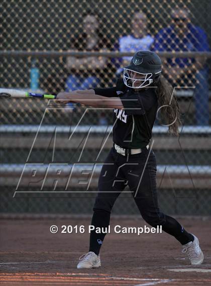 Thumbnail 2 in Queen Creek vs Basha (Desert Mountain Softball Invitational) photogallery.