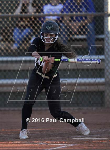 Thumbnail 3 in Queen Creek vs Basha (Desert Mountain Softball Invitational) photogallery.