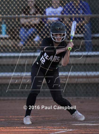 Thumbnail 3 in Queen Creek vs Basha (Desert Mountain Softball Invitational) photogallery.