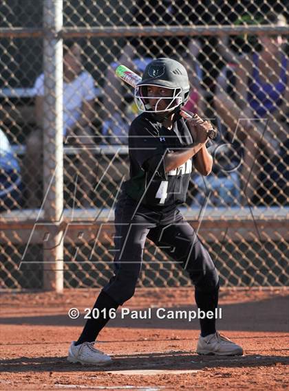 Thumbnail 2 in Queen Creek vs Basha (Desert Mountain Softball Invitational) photogallery.