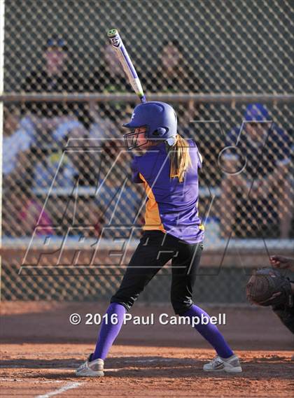 Thumbnail 3 in Queen Creek vs Basha (Desert Mountain Softball Invitational) photogallery.