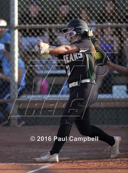 Thumbnail 2 in Queen Creek vs Basha (Desert Mountain Softball Invitational) photogallery.