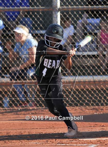 Thumbnail 3 in Queen Creek vs Basha (Desert Mountain Softball Invitational) photogallery.