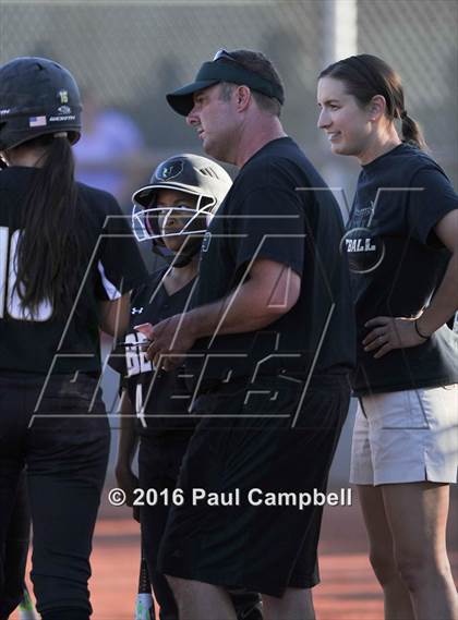 Thumbnail 1 in Queen Creek vs Basha (Desert Mountain Softball Invitational) photogallery.