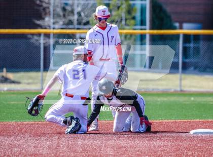 Thumbnail 2 in Palmer @ Fountain-Fort Carson (Trojan Baseball Invitational) photogallery.