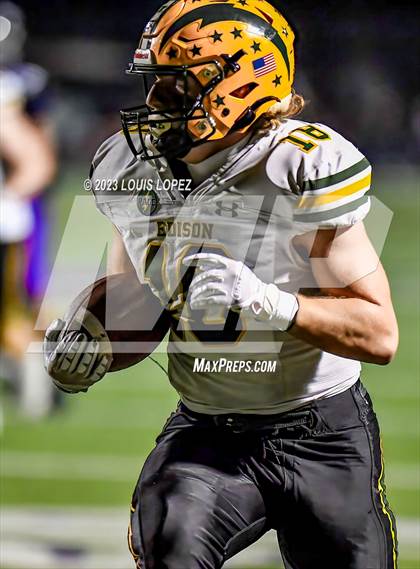 Thumbnail 1 in Edison @ Rancho Cucamonga (CIF SS DIV 2 Playoff) photogallery.