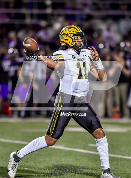 Thumbnail 1 in Edison @ Rancho Cucamonga (CIF SS DIV 2 Playoff) photogallery.