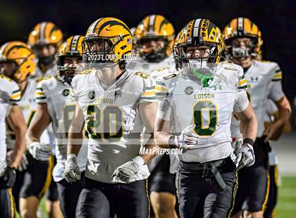Thumbnail 2 in Edison @ Rancho Cucamonga (CIF SS DIV 2 Playoff) photogallery.