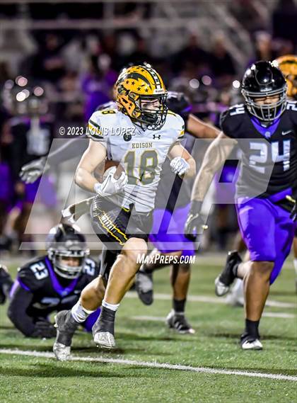 Thumbnail 1 in Edison @ Rancho Cucamonga (CIF SS DIV 2 Playoff) photogallery.