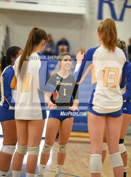Thumbnail 2 in Dakota Ridge @ Rampart (CHSAA 5A Regional Playoff) photogallery.