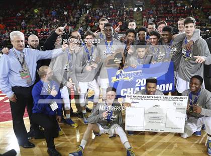 Thumbnail 2 in Irondequoit vs Our Lady of Lourdes (NYSPHSAA Class A Final) photogallery.