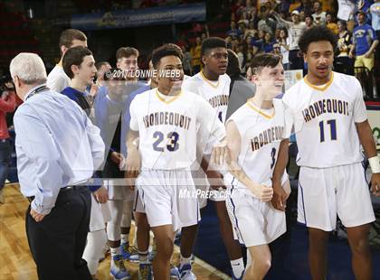 Thumbnail 3 in Irondequoit vs Our Lady of Lourdes (NYSPHSAA Class A Final) photogallery.