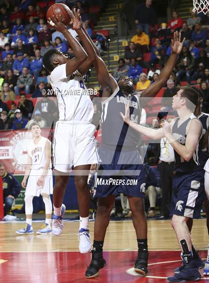 Thumbnail 2 in Irondequoit vs Our Lady of Lourdes (NYSPHSAA Class A Final) photogallery.