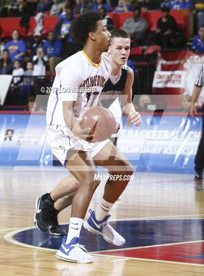 Thumbnail 2 in Irondequoit vs Our Lady of Lourdes (NYSPHSAA Class A Final) photogallery.