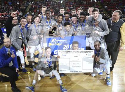Thumbnail 3 in Irondequoit vs Our Lady of Lourdes (NYSPHSAA Class A Final) photogallery.