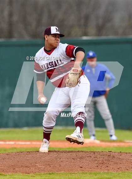 Thumbnail 1 in MacArthur [Douglas] vs Marshall (NISD Baseball Tournament) photogallery.