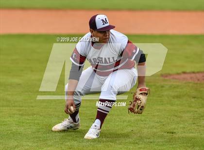 Thumbnail 1 in MacArthur [Douglas] vs Marshall (NISD Baseball Tournament) photogallery.