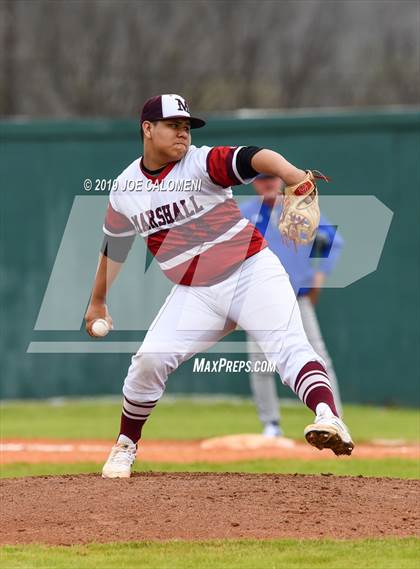 Thumbnail 2 in MacArthur [Douglas] vs Marshall (NISD Baseball Tournament) photogallery.