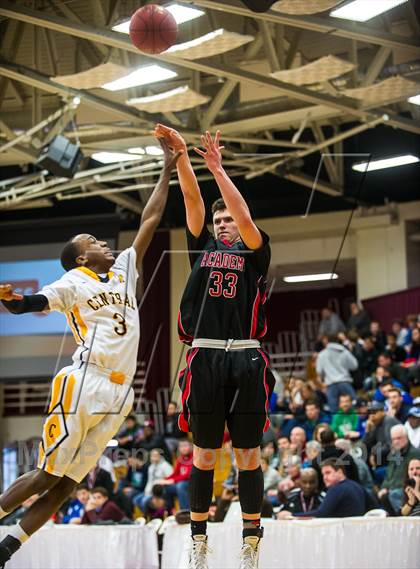 Thumbnail 2 in Central vs. Albany Academy for Boys (Spalding Hoophall Classic) photogallery.