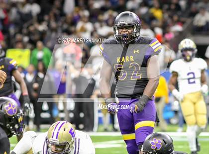 Thumbnail 2 in Easton vs. Edna Karr (LHSAA 4A Final) photogallery.