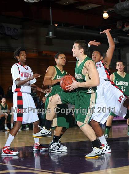Thumbnail 2 in Redlands East Valley vs. Lakeside (Inland Empire Classic) photogallery.
