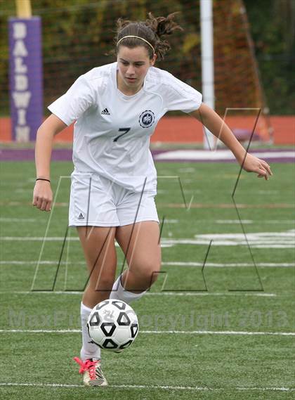 Thumbnail 2 in Serra Catholic vs Shady Side Academy (WPIAL Playoff) photogallery.