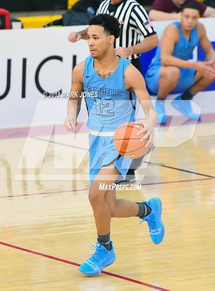Thumbnail 2 in Corona del Sol vs. Eleanor Roosevelt (Hoophall West Tournament) photogallery.