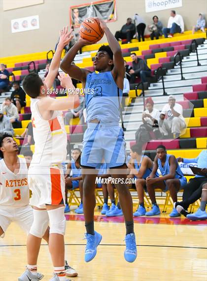Thumbnail 2 in Corona del Sol vs. Eleanor Roosevelt (Hoophall West Tournament) photogallery.