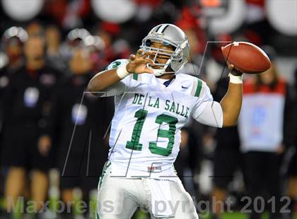 Thumbnail 1 in De La Salle vs. Centennial (CIF State Open Division Final) photogallery.