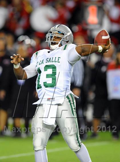 Thumbnail 2 in De La Salle vs. Centennial (CIF State Open Division Final) photogallery.