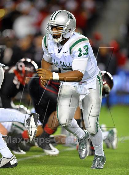 Thumbnail 2 in De La Salle vs. Centennial (CIF State Open Division Final) photogallery.