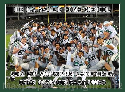 Thumbnail 1 in De La Salle vs. Centennial (CIF State Open Division Final) photogallery.