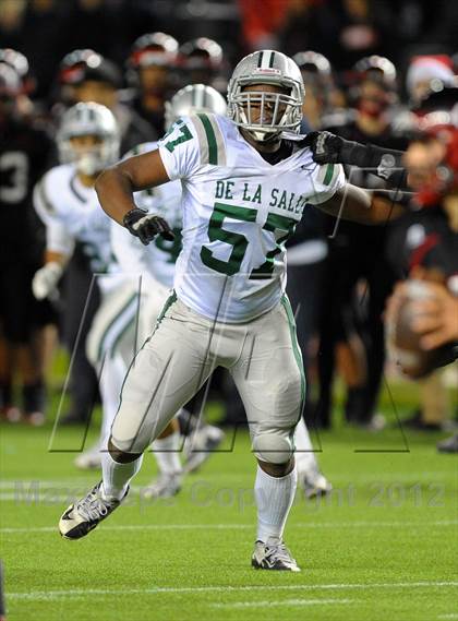 Thumbnail 3 in De La Salle vs. Centennial (CIF State Open Division Final) photogallery.