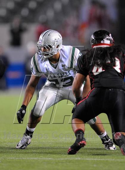 Thumbnail 2 in De La Salle vs. Centennial (CIF State Open Division Final) photogallery.