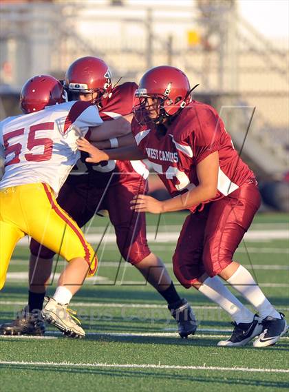 Thumbnail 2 in Encina Prep vs. West Campus photogallery.