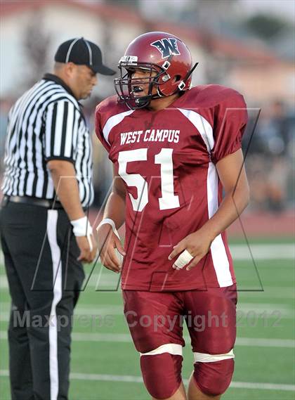 Thumbnail 2 in Encina Prep vs. West Campus photogallery.