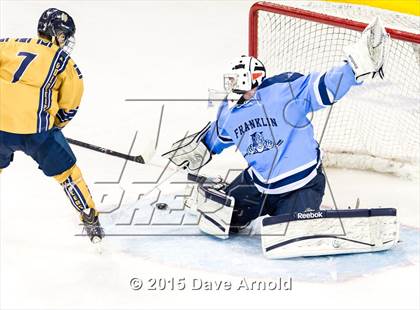 Thumbnail 1 in Franklin vs Malden Catholic (MIAA Super 8 Game 1 ) photogallery.