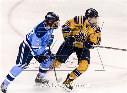 Thumbnail 2 in Franklin vs Malden Catholic (MIAA Super 8 Game 1 ) photogallery.