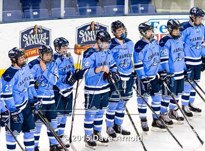 Thumbnail 2 in Franklin vs Malden Catholic (MIAA Super 8 Game 1 ) photogallery.