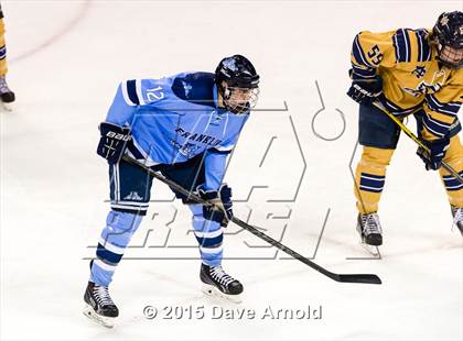 Thumbnail 1 in Franklin vs Malden Catholic (MIAA Super 8 Game 1 ) photogallery.