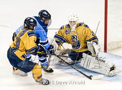 Thumbnail 2 in Franklin vs Malden Catholic (MIAA Super 8 Game 1 ) photogallery.