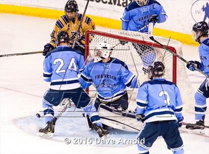 Thumbnail 2 in Franklin vs Malden Catholic (MIAA Super 8 Game 1 ) photogallery.