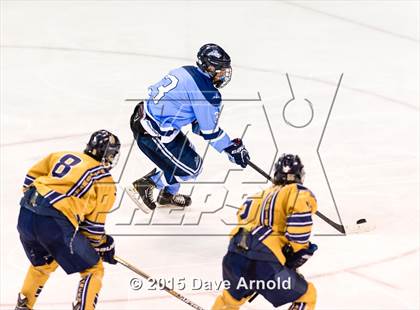 Thumbnail 1 in Franklin vs Malden Catholic (MIAA Super 8 Game 1 ) photogallery.