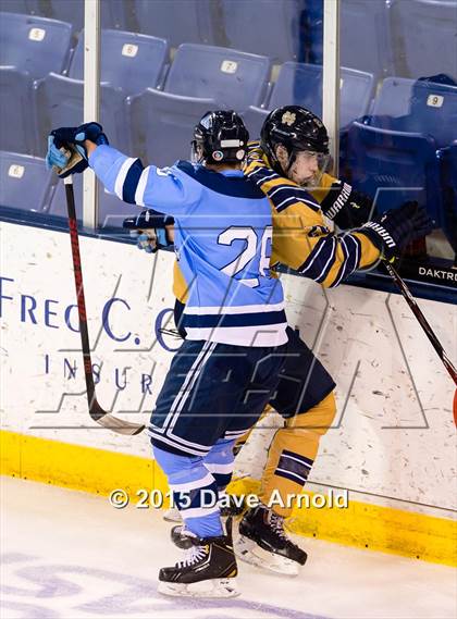 Thumbnail 2 in Franklin vs Malden Catholic (MIAA Super 8 Game 1 ) photogallery.