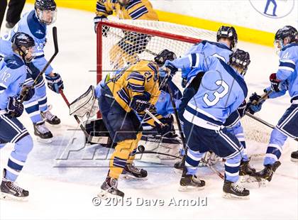 Thumbnail 3 in Franklin vs Malden Catholic (MIAA Super 8 Game 1 ) photogallery.