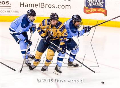 Thumbnail 2 in Franklin vs Malden Catholic (MIAA Super 8 Game 1 ) photogallery.